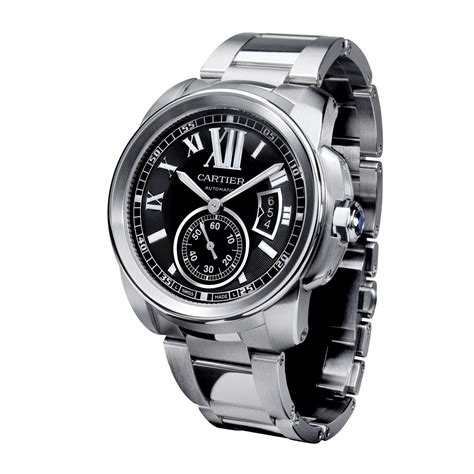 cartier montre noir|cartier montres homme.